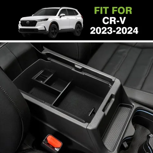 Miniatura 2 de Organizador de Consola Central Muslogy con Portamonedas Compatible con Honda CRV y CRV Hybrid 2023 2024 2025 LX EX Sport EX-L Sport Touring Hybrid