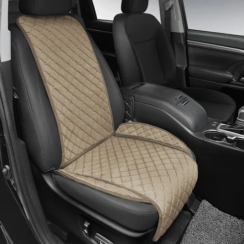 Miniatura 20 de surpassme - Fundas de asiento delantero y trasero de automóvil, universales, accesorios de automóvil, fundas con bolsillos de almacenamiento