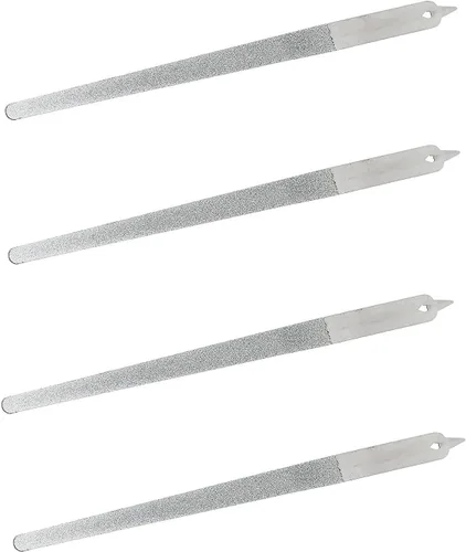 Miniatura 8 de Lima de uñas de polvo de diamante, lima de acero inoxidable para uñas, 2 unidades de 6 pulgadas