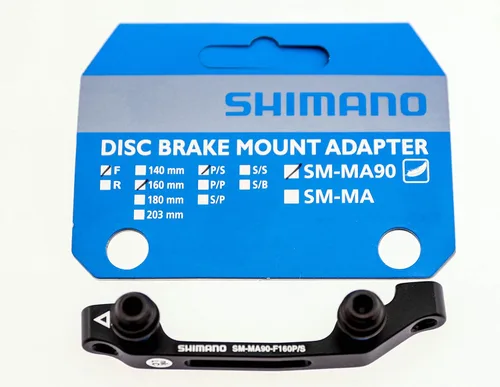 Miniatura 2 de Shimano MA-90 Soporte de montaje de freno de disco