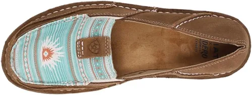 Miniatura 4 de ARIAT Women's WMS Cruiser SDEBRN Floral Emboss Boat Shoe