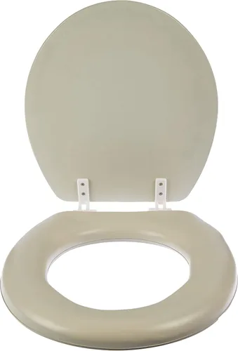 BT0709-17" Asiento de inodoro suave (beige)