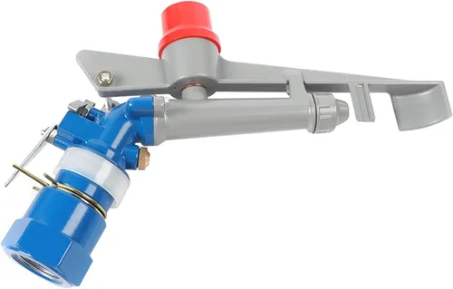 Miniatura 3 de Pistola rociadora de agua de 1 pulgada, pistola rociadora de riego agrícola de aleación de zinc, rociador de riego de área grande de 360° con juego
