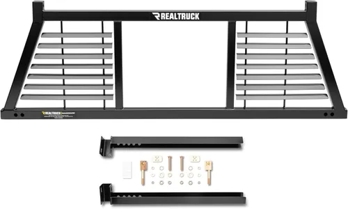 Miniatura 13 de Kit de hardware RealTruck BACKRACK para uso con tapa de remolque de perfil bajo, negro, sin perforación 40120 Compatible con Chevrolet/GMC