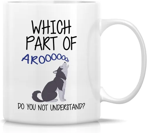 Miniatura 28 de Retreez - Taza divertida con texto en inglés "Funny Cute Golden Retriever Don't Stop Retrievin' Dog Lover", 325 ml, tazas de café de cerámica