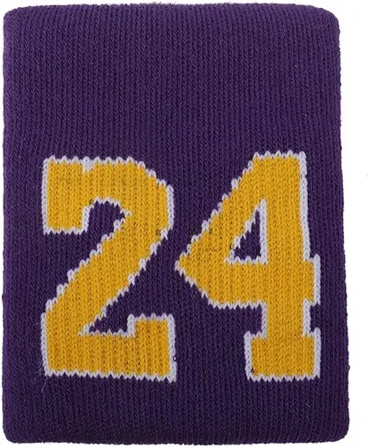 Miniatura 4 de #24 - Camiseta de baloncesto sin mangas y pantalones cortos deportivos con muñequeras para fanáticos, niños, jóvenes