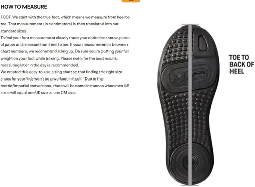 Miniatura 6 de Under Armour Tenis unisex para correr Bp para escuela de grado infantil