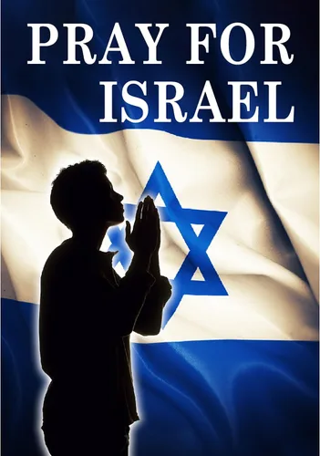 Miniatura 2 de Bandera de 28 x 40 pulgadas, bandera de doble cara con texto en inglés "We Stand with Israel House", bandera de Israel Friendship, bandera de Israel
