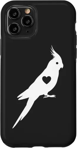 Miniatura 28 de Bird Cockatiel Heart Silhouette, Proud Bird Parent Case for iPhone XR