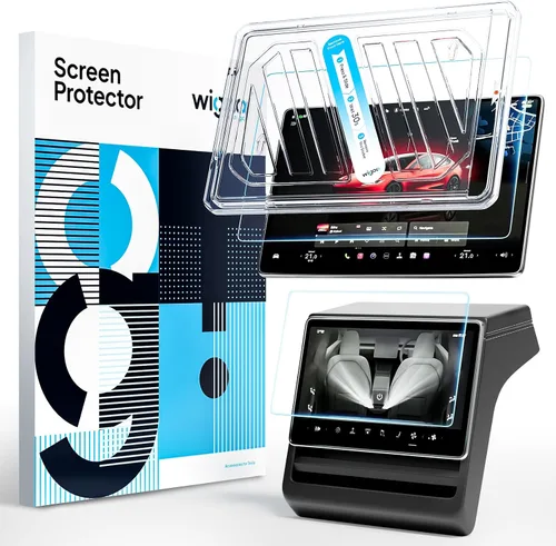 Miniatura 8 de Wigoo Protector de pantalla para Tesla Model 3 (2024 ~ 2026) y Model Y Premium 2025 mate [sin reflejos ni huellas dactilares] Accesorios