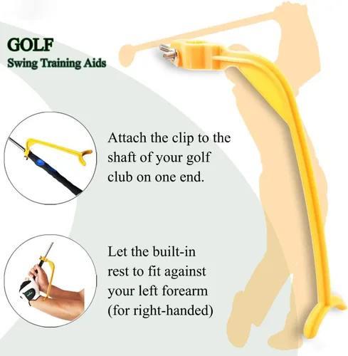 Miniatura 5 de hicocool Ayudas de entrenamiento de swing de golf de 3 piezas