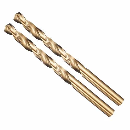 Miniatura 22 de Broca, diámetro de corte de 7/16 pulgadas (0.437 in), 4241 brocas HSS negro y dorado, ángulo de corte de 118° versátil