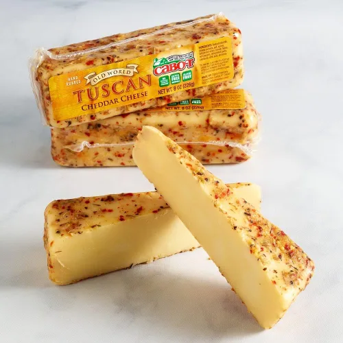 Miniatura 3 de Queso cheddar toscano, 8 onzas (paquete de 4)