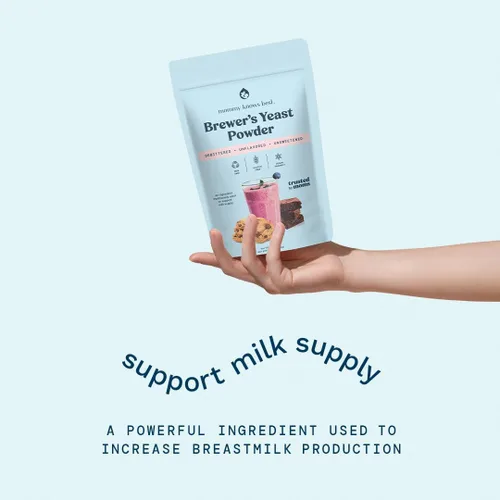 Miniatura 5 de Brewers Levadura en polvo para galletas de lactancia para lactancia materna - Suplemento de lactancia para aumentar la leche materna - Levadura