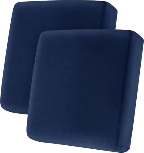 Miniatura 92 de CHUN YI - Funda elástica de cojín para sofá biplaza, funda de asiento de sofá con tela jacquard de elastano (mediana, color marfil blanco)