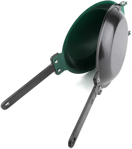 Miniatura 5 de Sartén para tortilla, sartenes antiadherentes, doble sartén, revestimiento de cerámica antiadherente de doble cara, sartén fácil de voltear