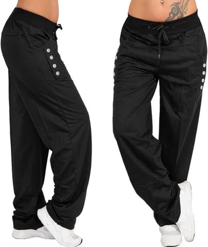 Miniatura 2 de Bootcut Yoga Pants Women's Stretch Workout Relax Fit Super Soft Cargo Yoga Pants Wide Leg Long Pants with Pockets