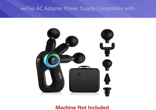 Miniatura 2 de Cargador adaptador de 26 V CA/CC compatible con REATHLETE DEEP4S PRO Masajeador de percusión Opove M3 Pro Decent, VYBE Premium Modelo 8806, Apollo
