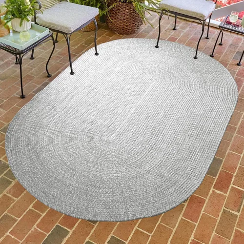 Miniatura 37 de Superior Alfombra de área grande para interiores y exteriores, reversible, trenzada, decoración del piso del hogar para sala de estar, cocina