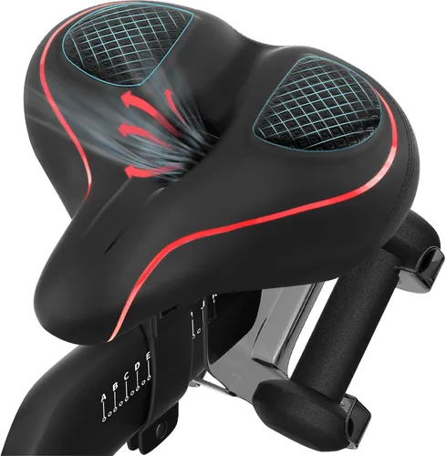 Asiento de bicicleta de gran tamaño compatible con Peloton Bike/Bike+, asiento de bicicleta extra ancho y cómodo para mujeres y hombres, repuesto de