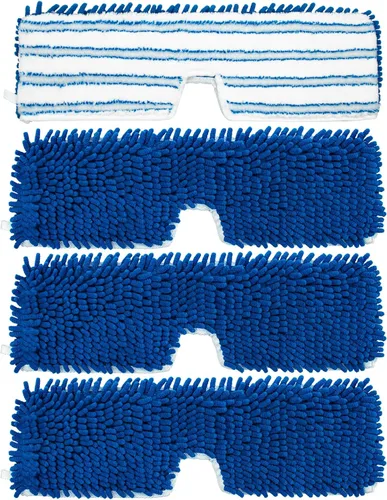 Miniatura 10 de Paquete de 3 cabezales de repuesto compatibles con la mopa Ocedar de microfibra de doble acción, repuestos de trapeador de doble cara con microfibra