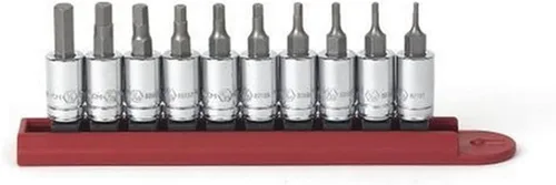 Miniatura 6 de GEARWRENCH Juego de llaves hexagonales de 3/8 pulgadas de 12 piezas, métrico - 80580