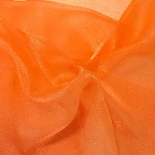 Miniatura 19 de Valentina Textile Inc, Tela de organza transparente brillante para moda, manualidades, decoración, 60 pulgadas de ancho (1 yarda, aguamarina)