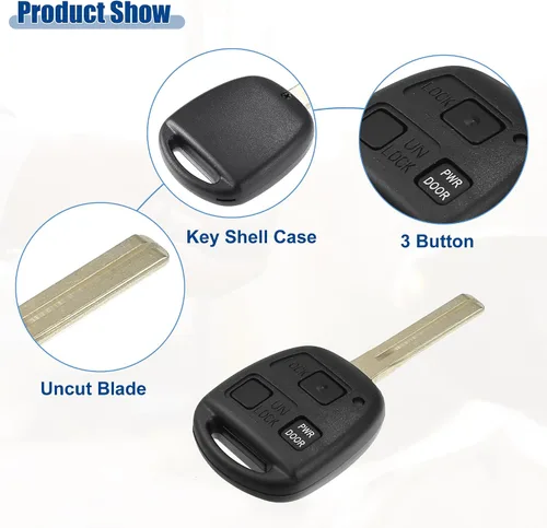Miniatura 3 de ACROPIX Llave de control remoto sin llave de 314.4 MHz para Lexus RX330 RX350 2004-2006 para Lexus RX350 RX400h 2007-2009 HYQ12BBT - Paquete de 1