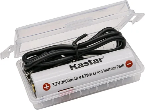 Miniatura 2 de Kastar Paquete de 1 batería de repuesto para batería de iones de litio SF18650B con Micro-USB