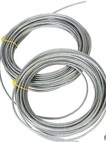 Cable de tendedero de 50 a 250 pies, recubierto de vinilo, resistente, 500 libras, flexible, duradero, lo mejor para poleas de lavado (150 pies)