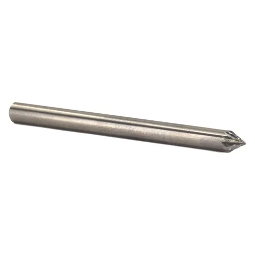 Miniatura 109 de Drill America SA-1 Rebaba de carburo/lima giratoria cilíndrica de doble corte para amoladora de troquel de 1/4" de diámetro x 5/8" de longitud