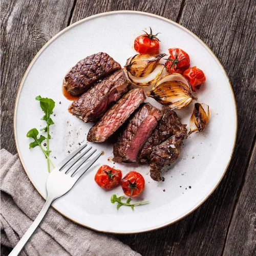 Miniatura 5 de Briout Cubiertos, Juego de 16 Tenedores de Cena, 8 Pulgadas Tenedores de Acero Inoxidable de Grado Alimenticio Premium para Hogar Cocina Fiesta