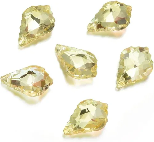 Miniatura 10 de 20pcs checa facetado cristal barroco lámpara colgante gota perlas Suncatcher 0.866 in febrero amatista púrpura piedra natal