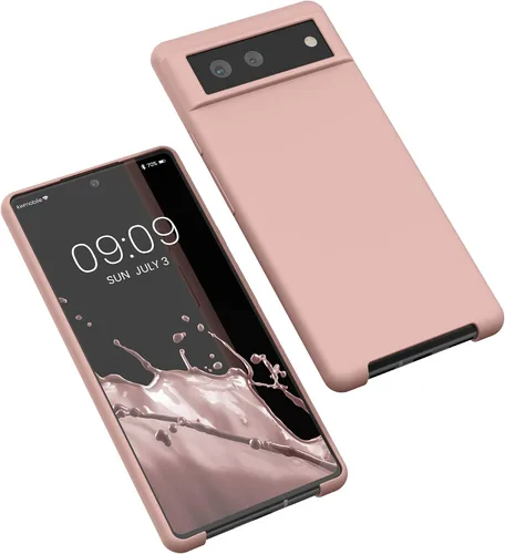 Miniatura 509 de kwmobile Funda Compatible con Google Pixel 6 Pro - Funda de teléfono de silicona TPU con acabado suave - Azul Arrecife