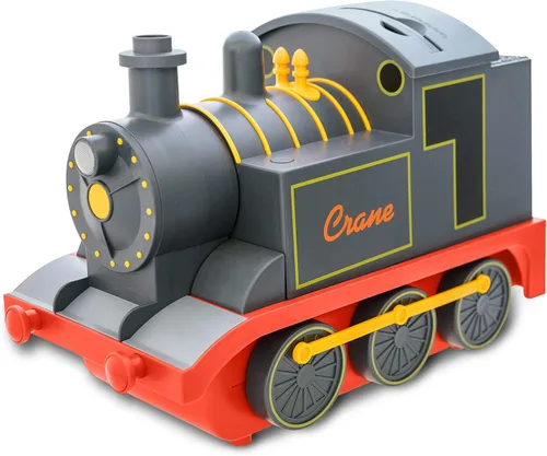 Crane - Humidificador ultrasónico de vapor frío para guardería y habitación de niños, apagado automático 1 galón, filtro opcional, diseño juguetón,