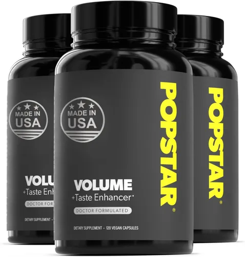 Miniatura 10 de POPSTAR Labs Semen Booster Volumen - Suplemento de salud y fertilidad para hombres - Formulado por médicos para aumentar el volumen de carga