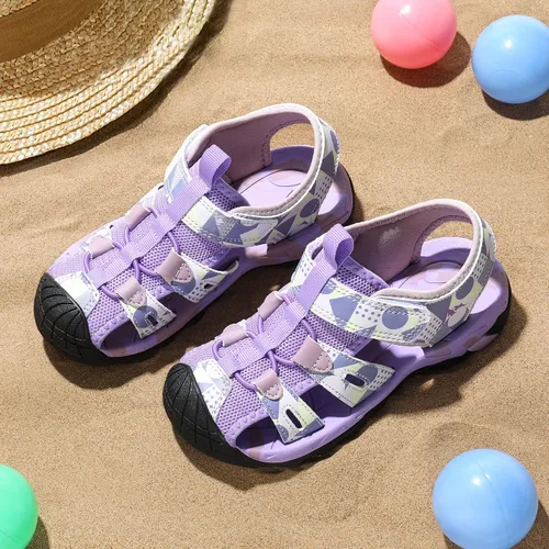 Miniatura 9 de NORTIV 8 Sandalias de verano para niños y niñas, sandalias de punta cerrada, para senderismo, ligeras, atléticas al aire libre