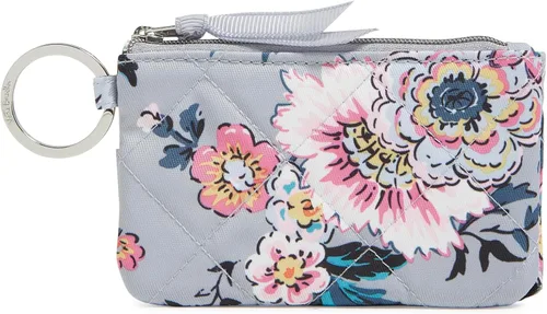 Miniatura 15 de Cartera de lujo de sarga con cremallera y protección RFID para mujer
