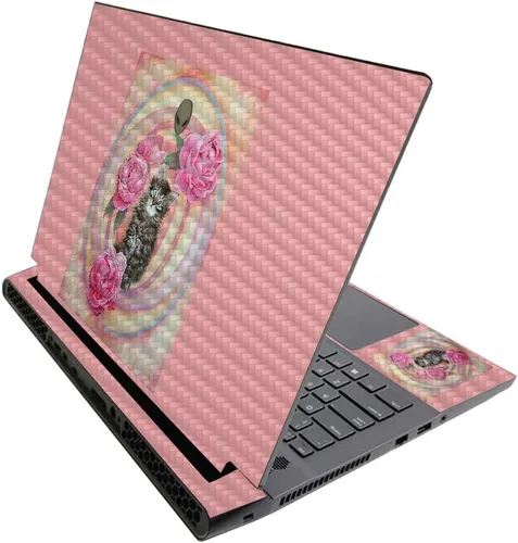 Miniatura 318 de MightySkins - Skin brillante con purpurina para Alienware M17 R3 (2020) y M17 R4 (2021) - Diversión de los años 90 Acabado duradero con purpurina