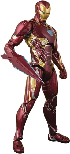 TAMASHII NATIONS Bandai S.H.Figuarts Iron Man MK-50 - Juego de armas nano Avengers Infinity War Figura de acción