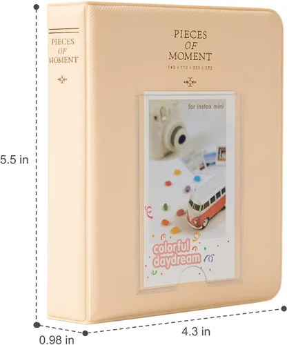 Miniatura 2 de Libro de fotos, 2 Unids 64 Bolsillos Álbum para Fujifilm Mini 7s 8 8+ 9 25 26 50s 70 90 Tarjeta de nombre de cámara instantánea Goodsnetic Photo