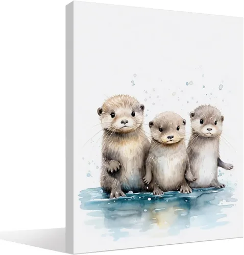 Miniatura 15 de Baby Seal - Arte de pared de animales árticos, decoración de guardería para bebé, niño, habitación de niños, 11 x 14 pulgadas Sello para bebé