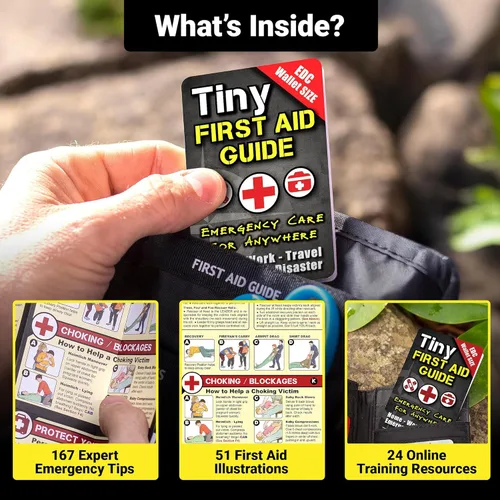 Miniatura 5 de Pequeña guía de primeros auxilios: atención médica de emergencia para cualquier lugar - El último paso a paso, transporte diario: bolsillo
