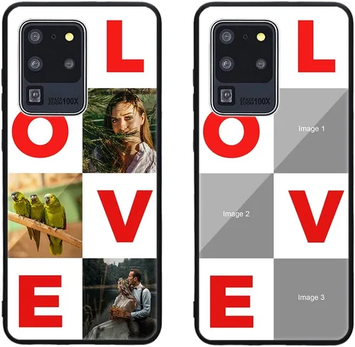 Miniatura 82 de Funda de teléfono personalizada para Samsung Galaxy S22+ / S22 Plus 5G, funda de TPU suave de vidrio templado antiarañazos personalizada con foto