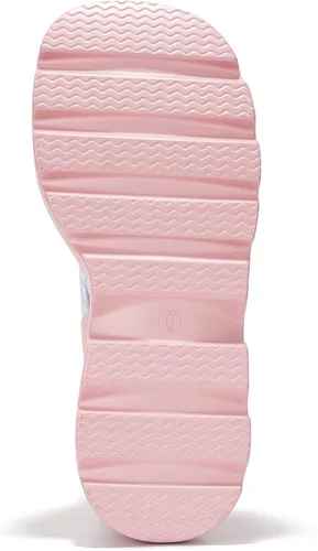 Miniatura 9 de Cape Robbin Botines de plataforma holográficos para mujeres, tacones gruesos en bloque, punta puntiaguda, cuero PU con correa de hebilla