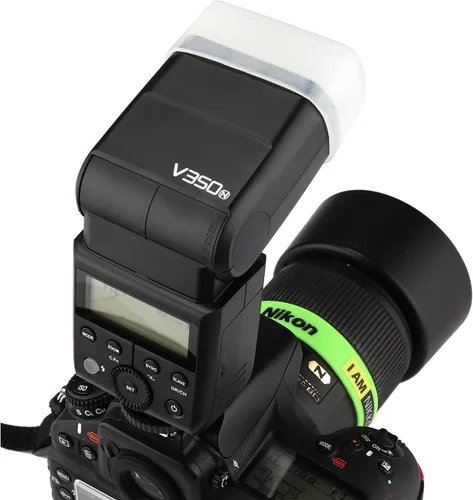 Miniatura 8 de GODOX V350N TTL Flash para Nikon 1/8000s GN36 HSS 0.1s-1.7s Tiempo de reciclaje con batería 2000mAH 500 veces flash de potencia completa para Nikon