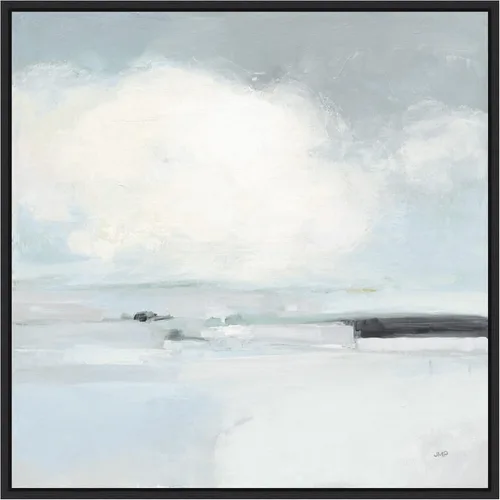 Miniatura 19 de Amanti Art Lienzo enmarcado para pared, 16 x 16 pulgadas, horizonte neutro I de Julia Purinton, lienzo enmarcado para pared, obras de arte