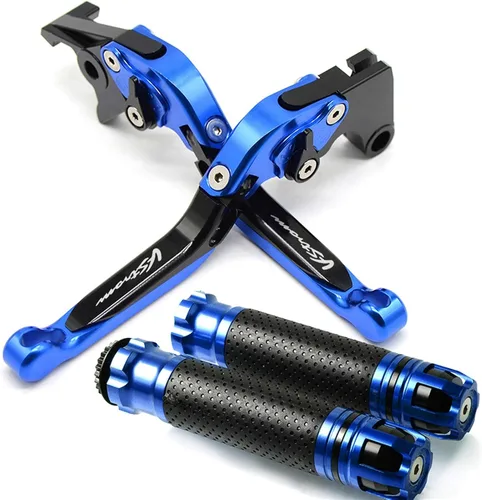 Miniatura 14 de for Suzuki V-Strom 2002-2016 2015 2014 20132 012 2011 2010 V-Strom Motorcycle Brake Handle Adjustable Brake Clutch Lever Handbar (Color : 1)