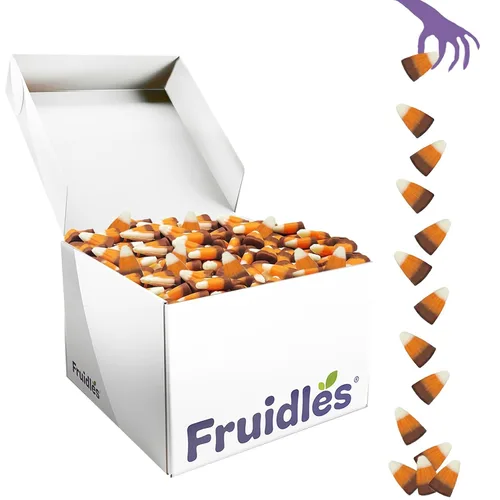 Miniatura 11 de Fruidles Golosinas de maíz de caramelo de Halloween, aperitivos divertidos y festivos (1 libra, zapateros de moras)