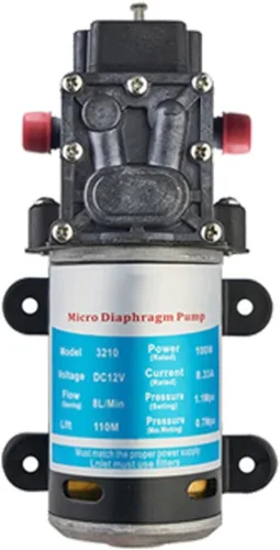 Miniatura 2 de JOEBO Electric Submersible Pump High Pressure Electric Pump 100W Self-Priming Booster DC 12V 24V (Size : 24V A)